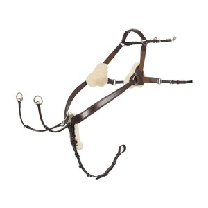 LeMieux LeMieux Kudos 5 Point Bridge Breastplate in Havana