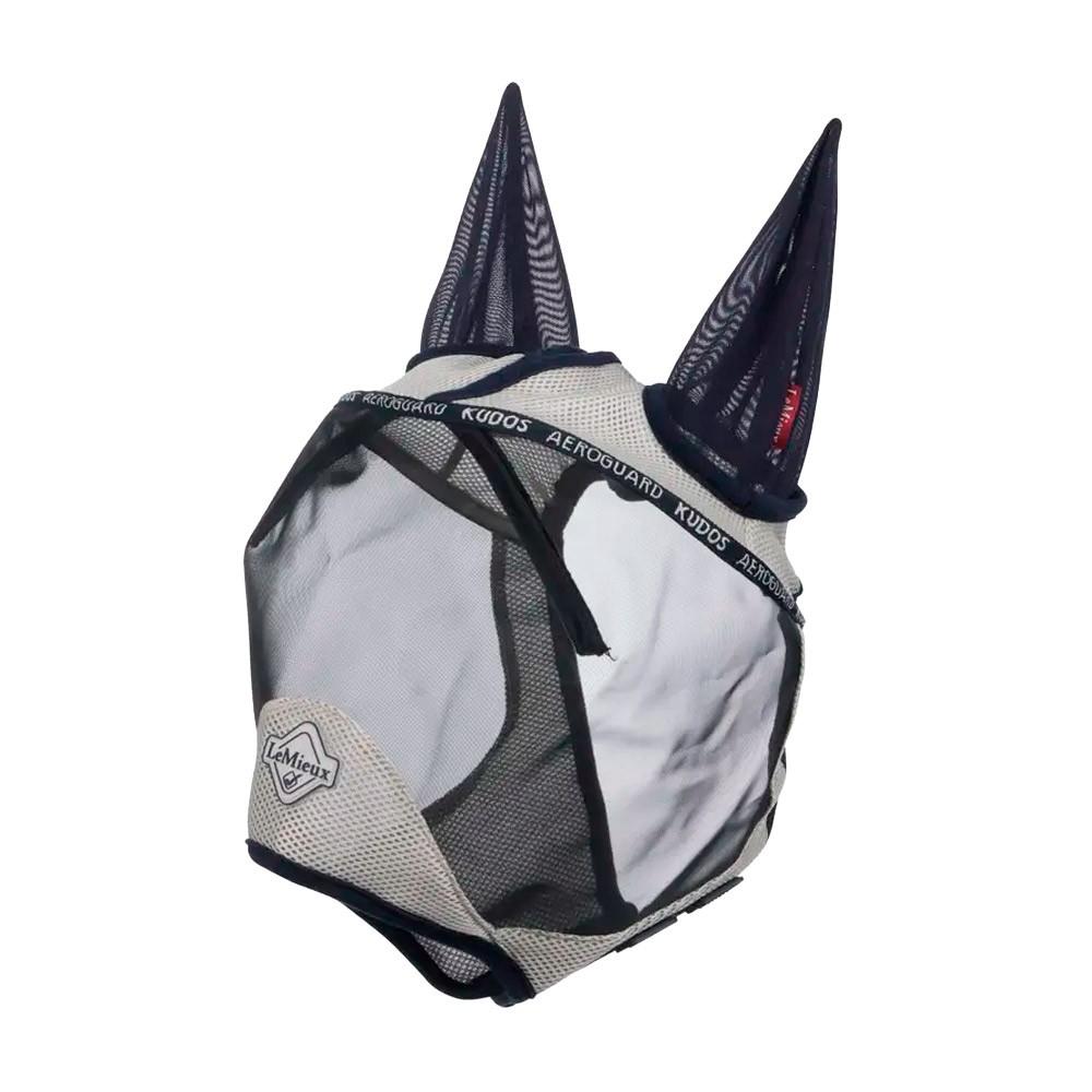 LeMieux Kudos AeroGuard Half Fly Mask Navy