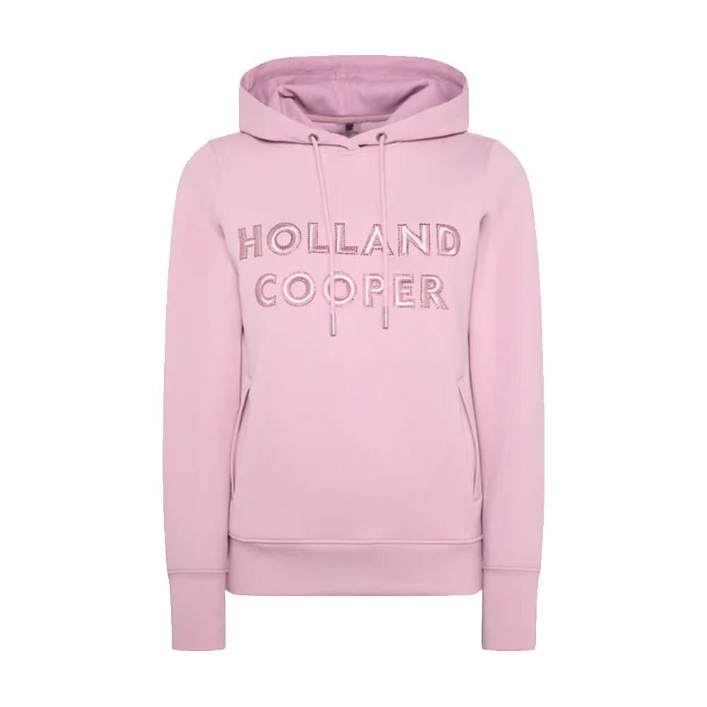 Holland Cooper Holland Cooper Crystal Hoodie in Dawn Pink