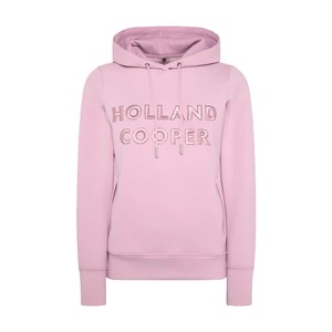 Holland Cooper Holland Cooper Crystal Hoodie in Dawn Pink