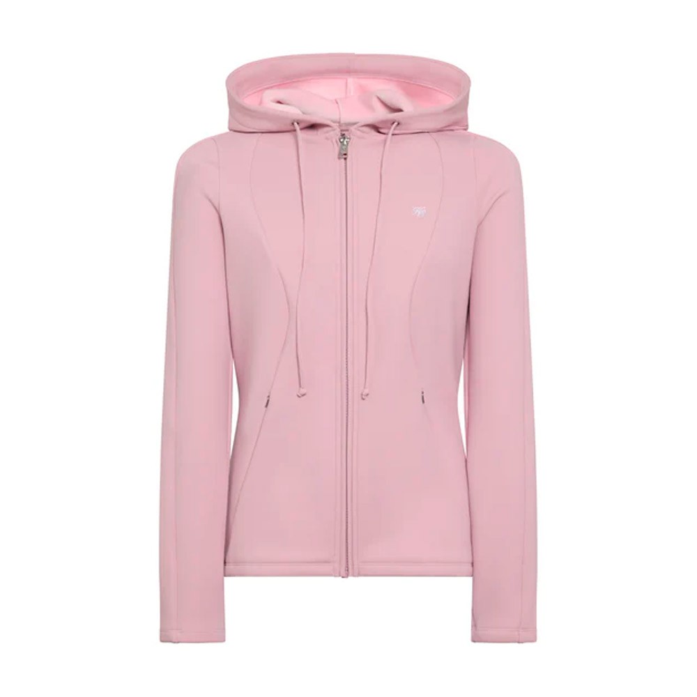 Holland Cooper Holland Cooper Chiltern Zip Hoodie in Dawn Pink