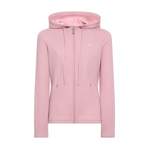 Holland Cooper Holland Cooper Chiltern Zip Hoodie in Dawn Pink