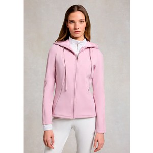 Holland Cooper Holland Cooper Chiltern Zip Hoodie in Dawn Pink