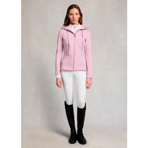 Holland Cooper Holland Cooper Chiltern Zip Hoodie in Dawn Pink