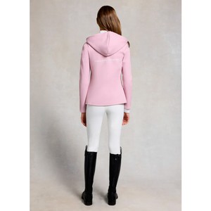 Holland Cooper Holland Cooper Chiltern Zip Hoodie in Dawn Pink