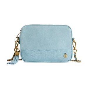 Fairfax & Favor Fairfax & Favor Finsbury Cross Body Bag in Sky Blue