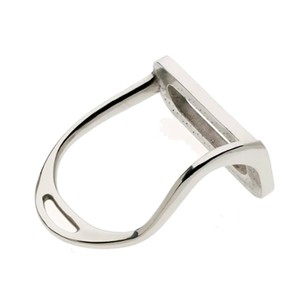 Lorina Lorina Bent Leg Safety Stirrups in Stainless Steel