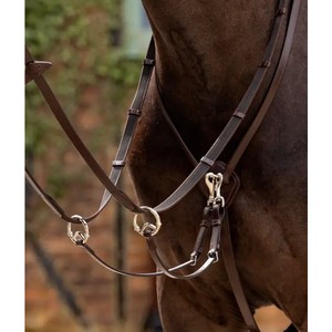 LeMieux LeMieux Kudos Running Martingale in Havana/Silver