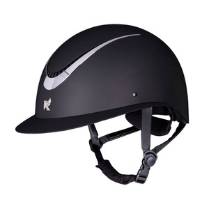 Shires Shires Karben Elisa Ellipse Riding Hat in Black/Silver