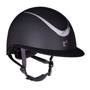 Shires Shires Karben Elisa Ellipse Riding Hat in Black/Silver