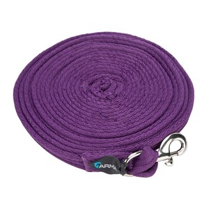 Shires Shires Cushion Web Lunge Line in Plum