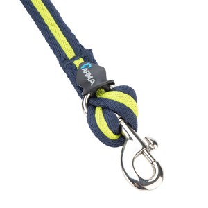 Shires Shires Cushion Web Lunge Line in Navy/Lime