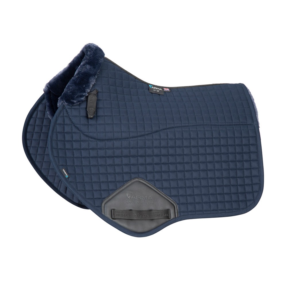 Shires Shires Arma Supafleece Jump Saddlecloth in Navy