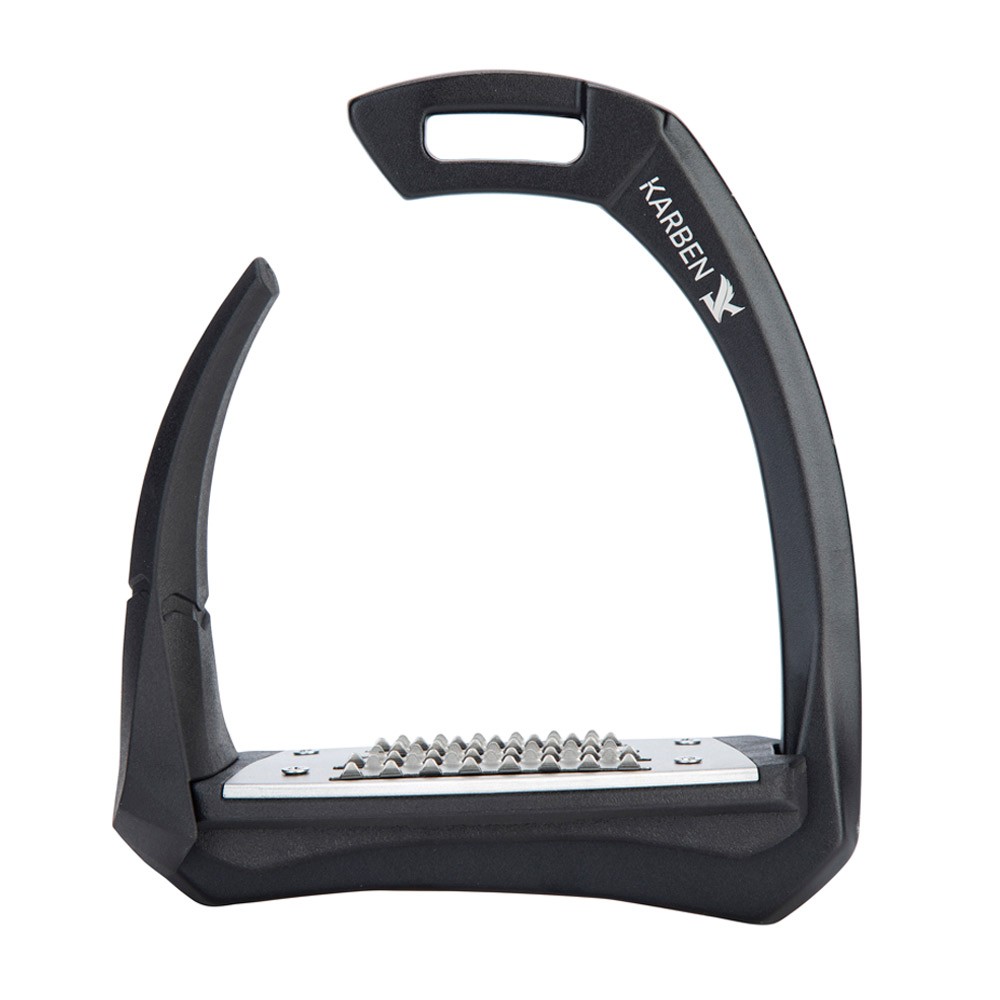 Shires Shires Karben Ultra Grip FX Stirrups in Black/Black