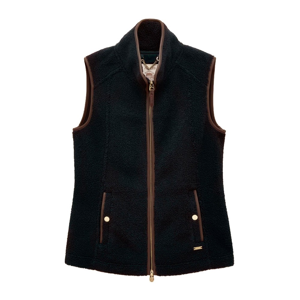 Joules Joules Heritage Borg Gilet in Navy