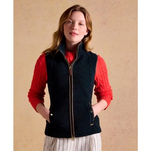 Joules Joules Heritage Borg Gilet in Navy