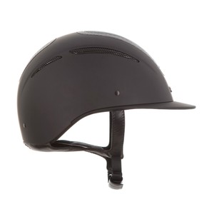 Evoke Evoke Elara Classic Peak Carbon Frame Riding Hat 55-57cm 