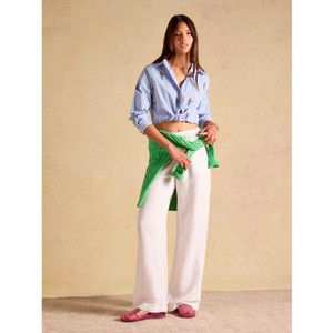Joules Joules Classic Poplin Jonty Shirt in Blue/White