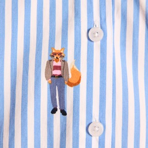 Joules Joules Classic Poplin Jonty Shirt in Blue/White
