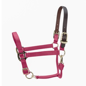 Shires Shires ARMA Premium Adjustable FieldSafe Headcollar in Burgundy