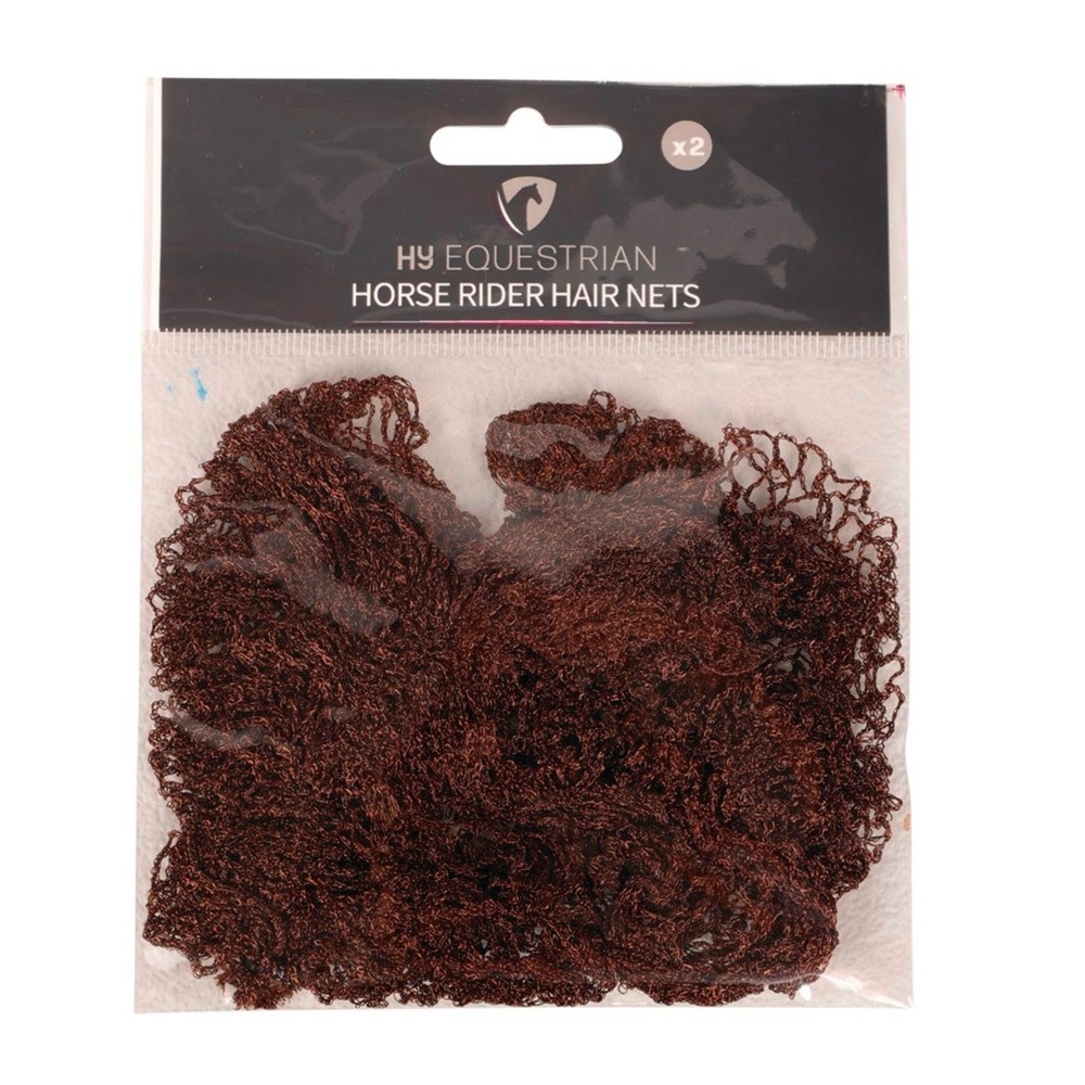 Hy Equestrian Standard Weight Hairnet Brown