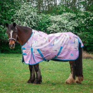 Gallop Gallop Duraproof Pegacorn 0g Turnout Rug in Lilac