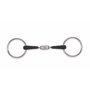 Shires Shires Equikind+ Peanut Link Loose Ring Snaffle in Stainless Steel