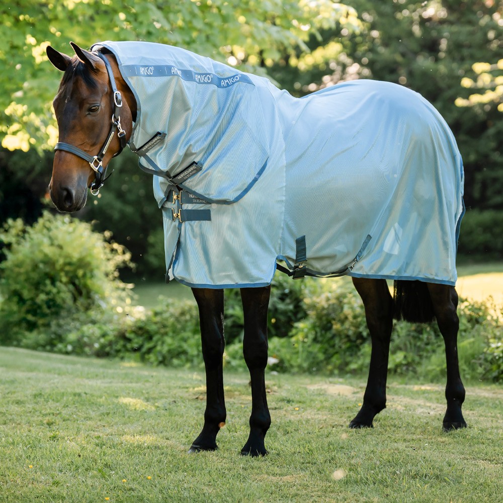Horseware Amigo Integrated Fly Sheet Blue