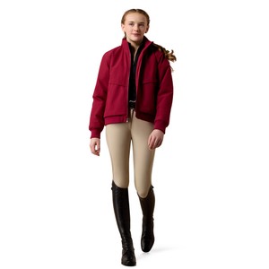 Ariat Ariat Youth Stable 2.0 Insulated Jacket in Beet Red