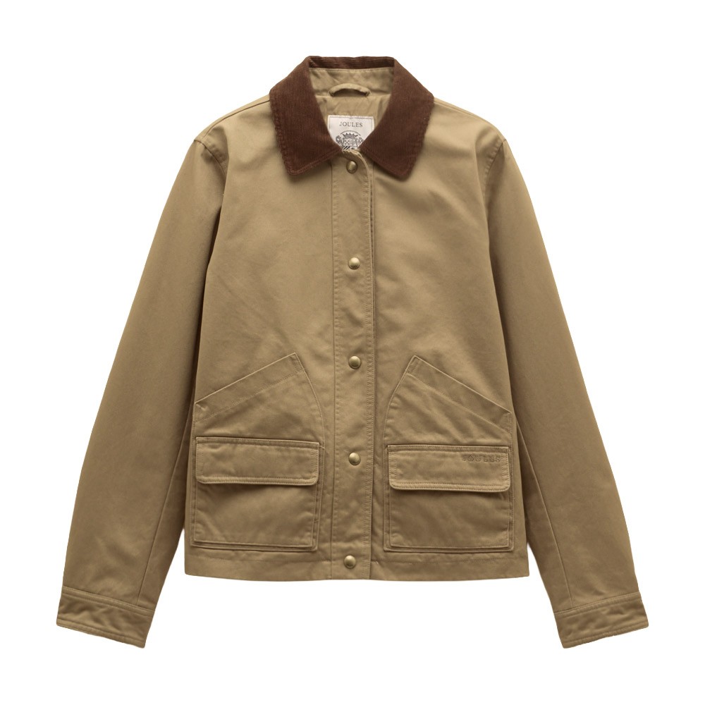 Joules Joules Barn Jacket in Tan