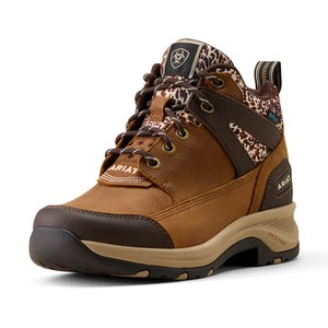 Ariat Ariat Terrain Trek Waterproof Boots in Tan/Tan Mixed Animal Print