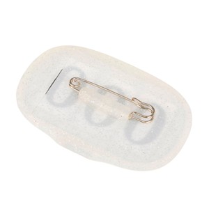 LeMieux LeMieux Silicone Saddlepad Number Holder in Silver Glitter
