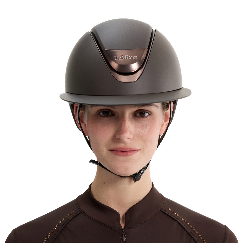LeMieux Verv Competition Riding Helmet Brown