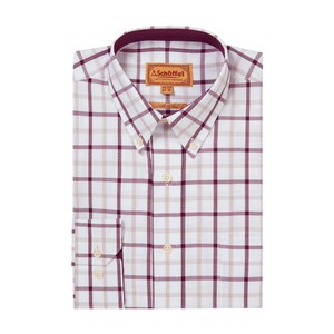 Schoffel Schoffel Brancaster Shirt in Beetroot Check
