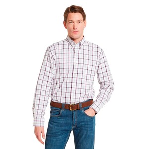 Schoffel Schoffel Brancaster Shirt in Beetroot Check
