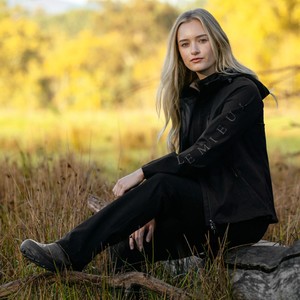 LeMieux LeMieux Athena Waterproof Lightweight Jacket in Black