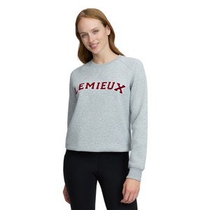LeMieux LeMieux Vida Varsity Crew Neck Sweat in Grey Marl