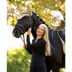 LeMieux LeMieux Lisa Long Sleeve Base Layer in Black