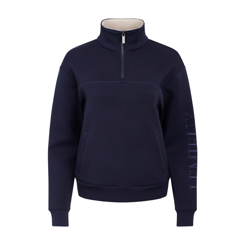LeMieux LeMieux Scarlet Quarter Zip Sweat in Navy