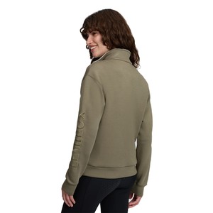 LeMieux LeMieux Scarlet Quarter Zip Sweat in Willow Green