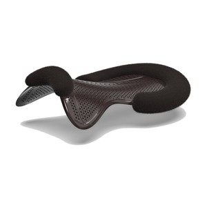 LeMieux LeMieux Gel Tek Shaped Vegan Wool Half Pad in Brown