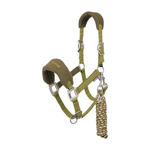 LeMieux LeMieux Vogue Fleece Headcollar and Leadrope Set in Gooseberry