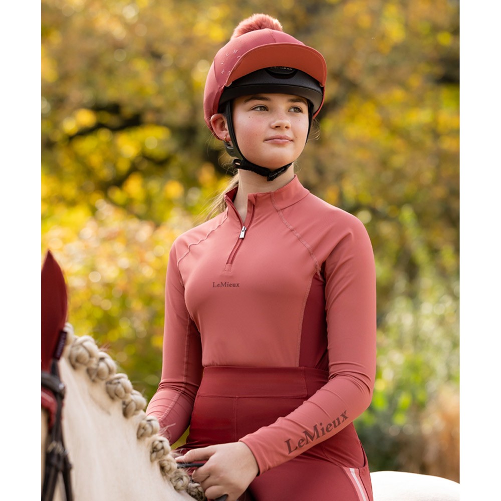 LeMieux Young Rider Classique Base Layer Red