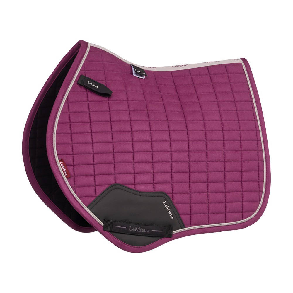 LeMieux Suede Close Contact Square Purple