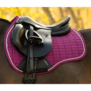 LeMieux LeMieux Suede GP Square Saddle Pad in Blackberry