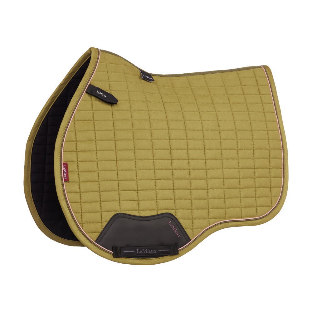 LeMieux LeMieux Suede GP Square Saddle Pad in Gooseberry