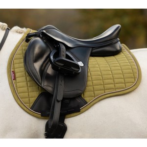 LeMieux LeMieux Suede GP Square Saddle Pad in Gooseberry