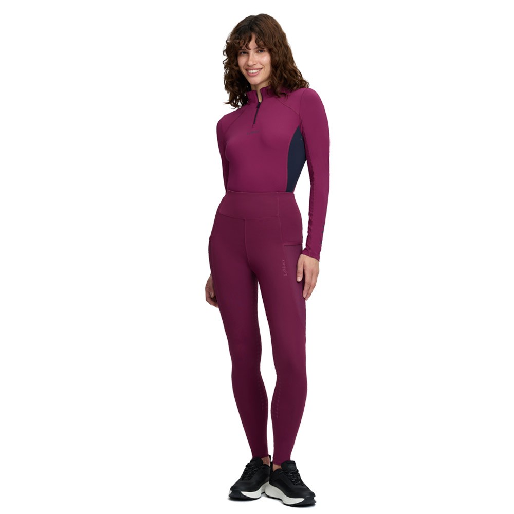 LeMieux Naomi Riding Tights Purple