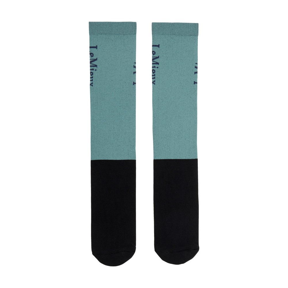 LeMieux Competition Riding Sock (2 Pack) Green