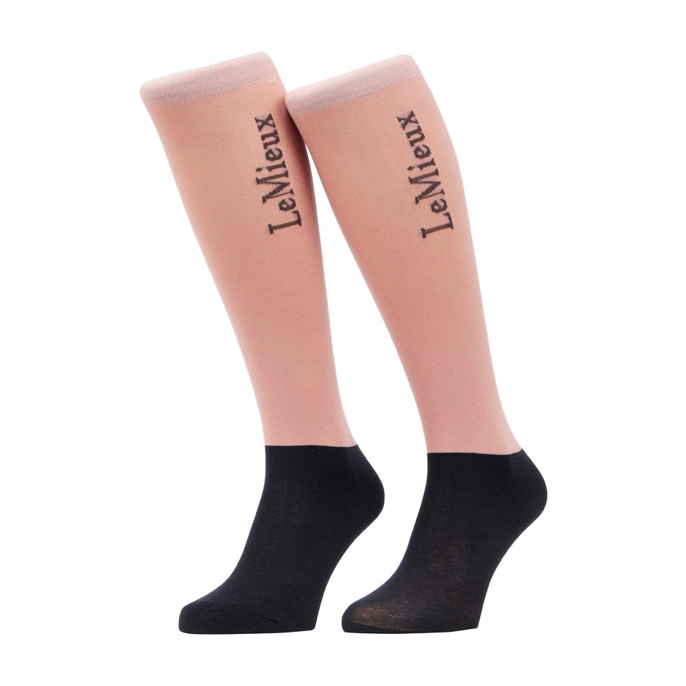 LeMieux Competition Riding Sock (2 Pack) Pink